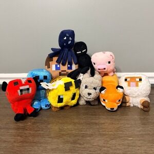 Minecraft Plush Lot of 10